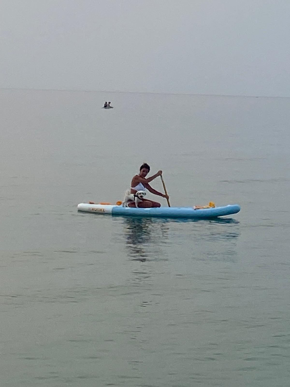 Paddle surf en calma