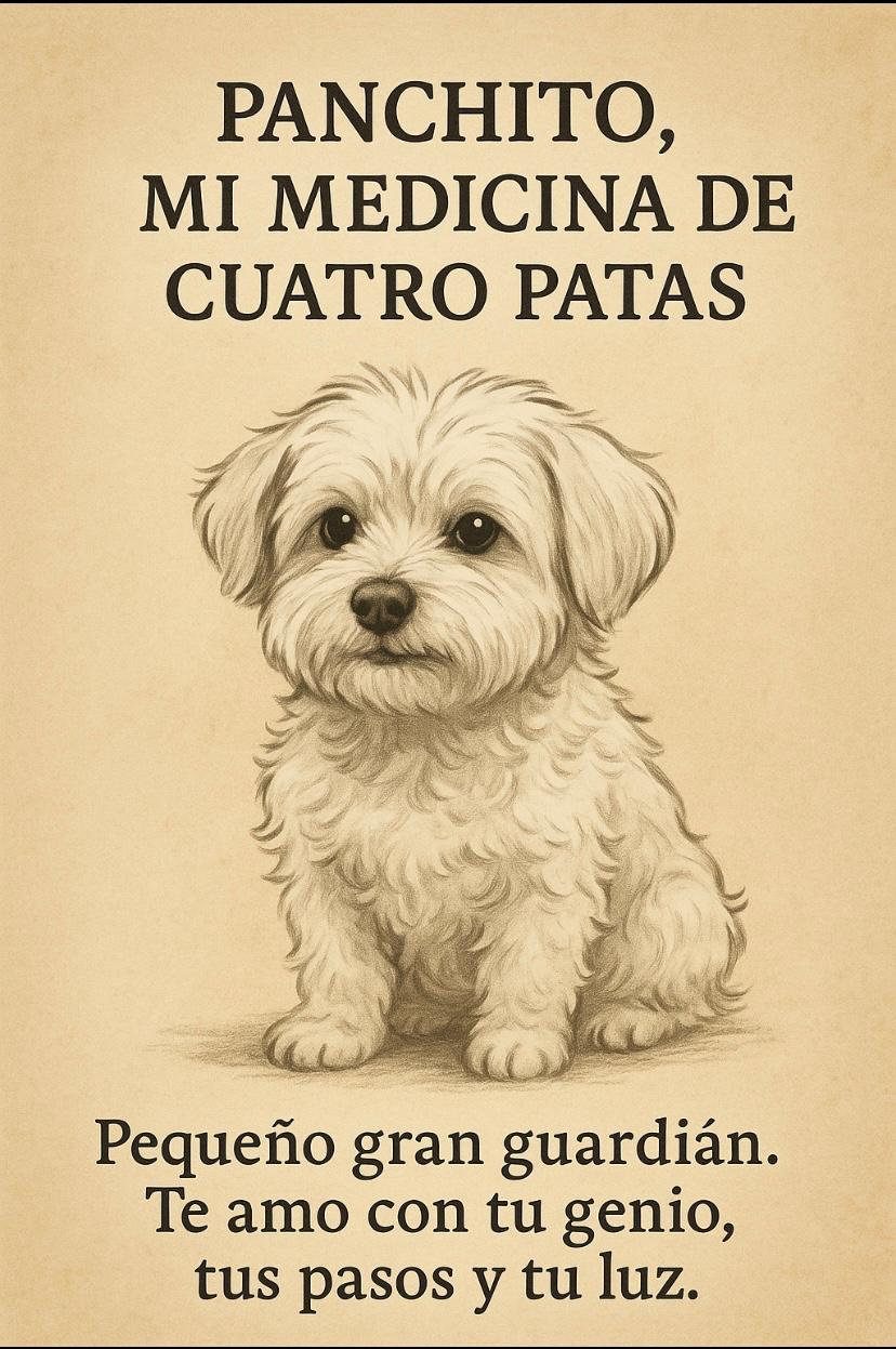 Panchito, mi medicina de cuatro patas