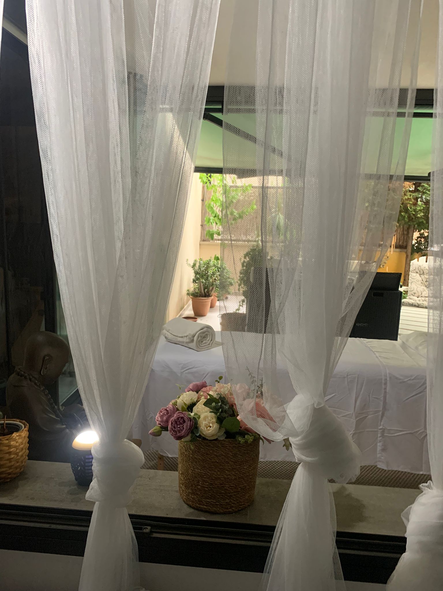 Espacio terapéutico exterior