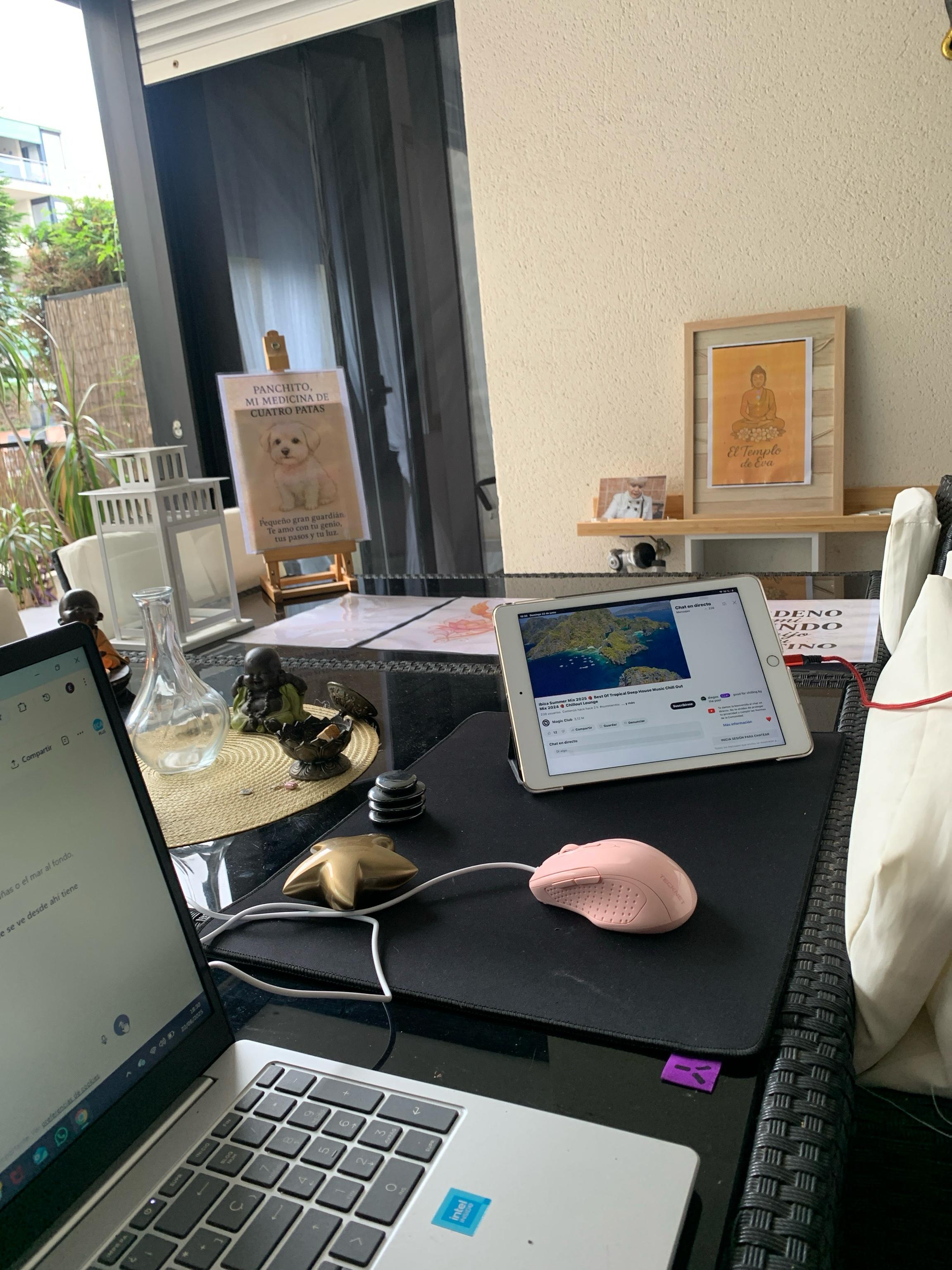 Espacio de trabajo del templo